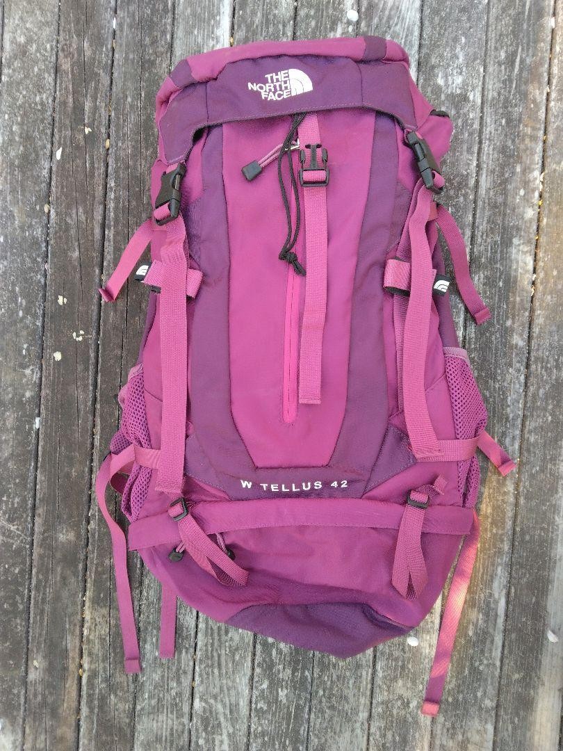 THE NORTH FACE W TELLUS 42 ピンク バックパック 定番のトレッキング用バックパック「Tellus（テルス）」シリーズ