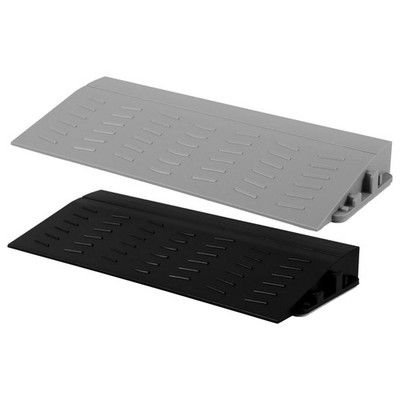 2 PCS Flooring Transition Strip Small Ramp for Door Step Robot Cushion