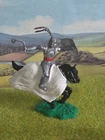 VINTAGE 1ST SERIES TIMPO mounted Silver Knight 1.32 Scale