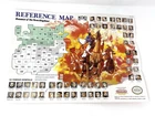 Romance of the Three Kingdoms NES Reference Map/Poster VTG Insert Koei Nintendo