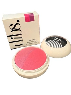 Dibs The Duet Baked Blush VIP Pink 0.3 oz/8.5g NIB