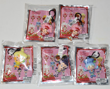 Strawberry Shortcake Blind Bag Figural Bag Clip Set of 5 NEW Opened Lemon Grapes