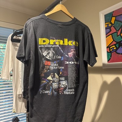 Drake Club Paradise Tour Shirt 2012 ASAP Rocky Rap Hip Hop Tee Men's Size S