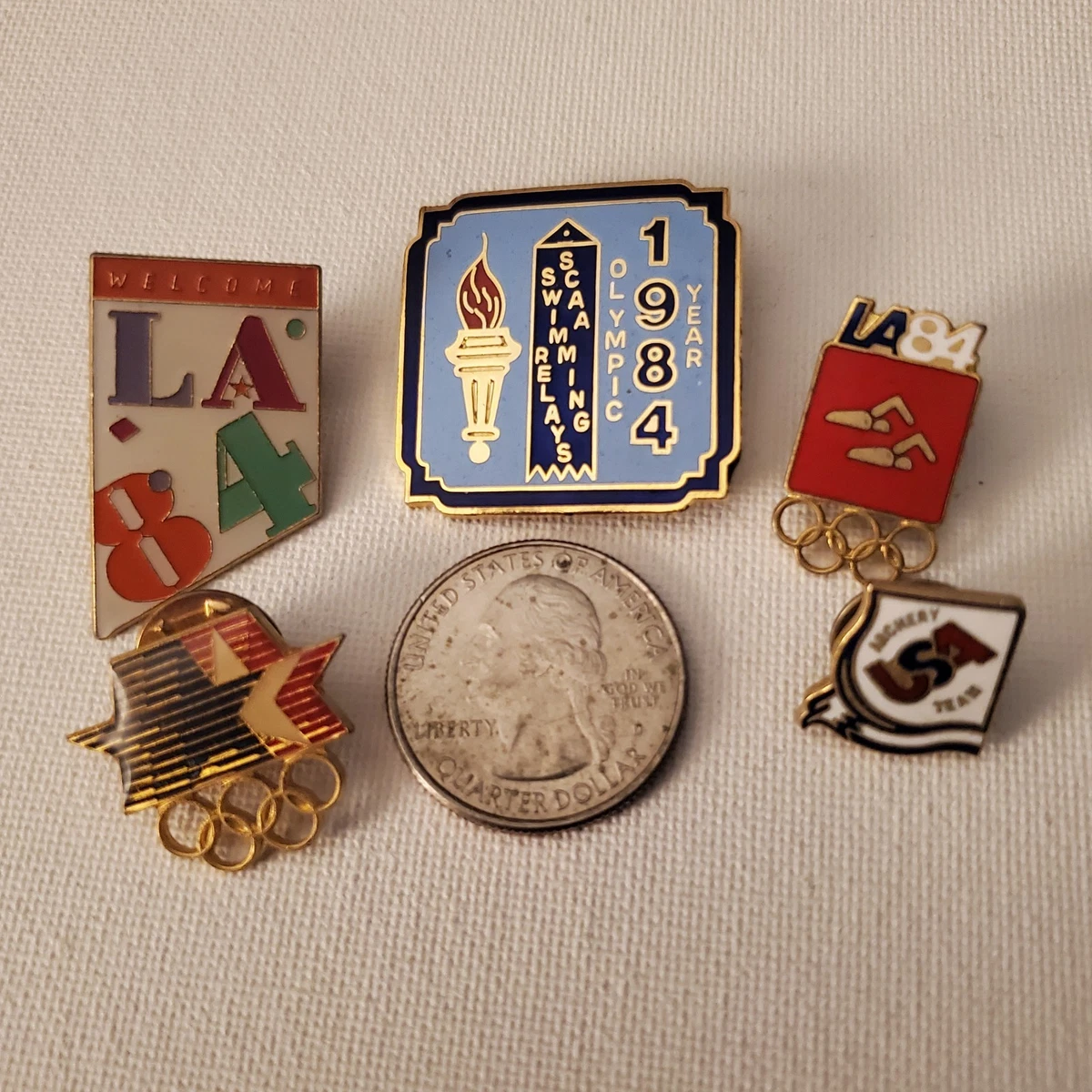 Los Angeles 1984 Olympics Fan Pin, Buttons for sale | eBay