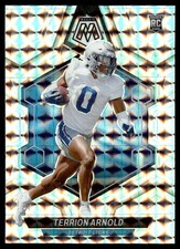 2024 Panini Mosaic Prizm Terrion Arnold Rookie Detroit Lions #324