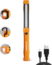 1000LM LED Work Light, Rechargeable Work Light for Mechanics with Dual Magnetic