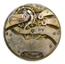 Vintage Longines 18.89M Private Label OF Pocket Watch Movement lot.wc