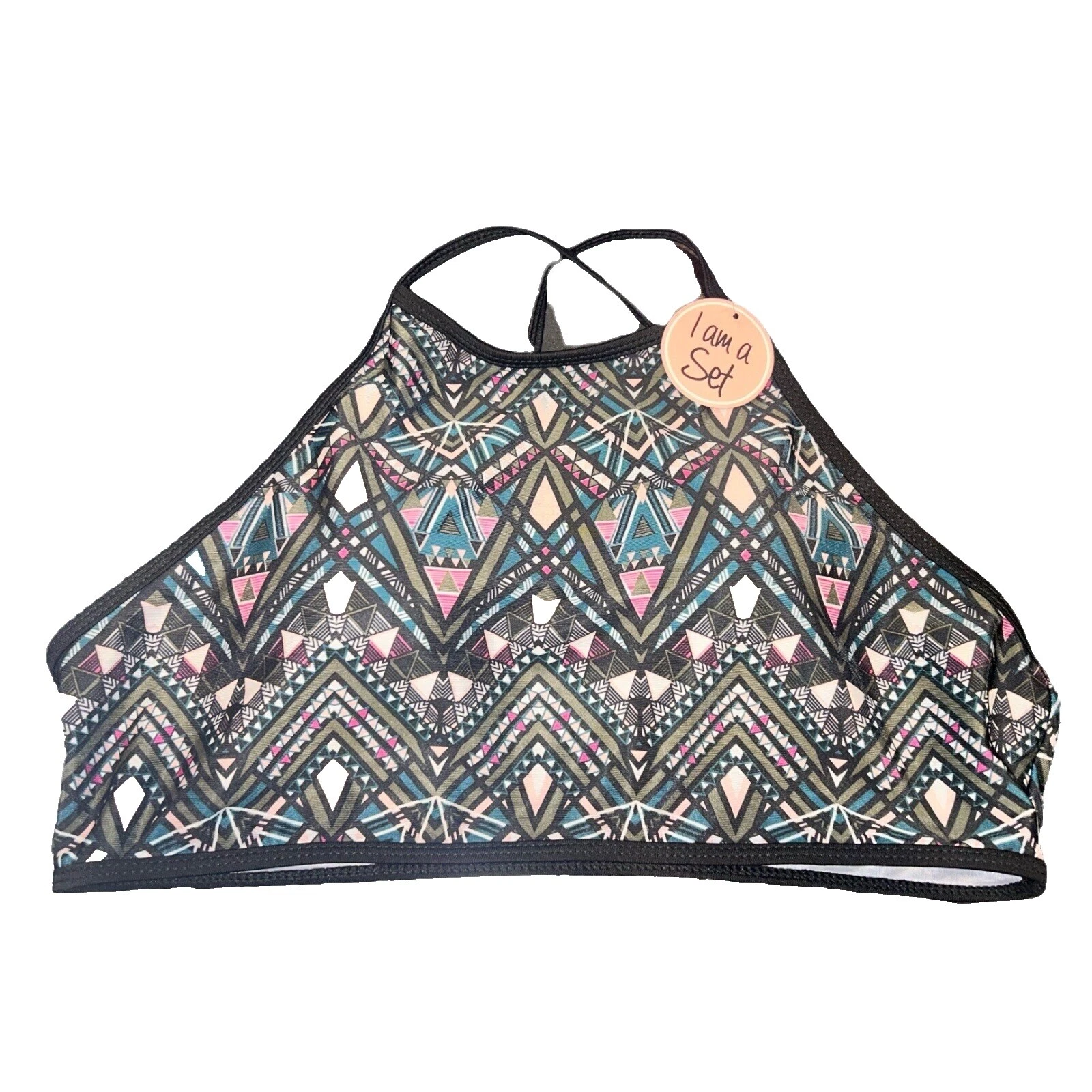 Roupa de banho feminina Bobbie Brooks estampa de animais tamanho normal