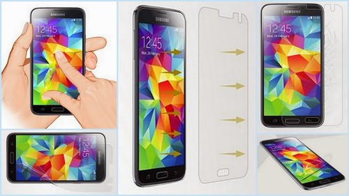 Lámina protectora de pantalla cristalina Crystal Clear para móvil Samsung a prueba de arañazos - Imagen 33 de 56