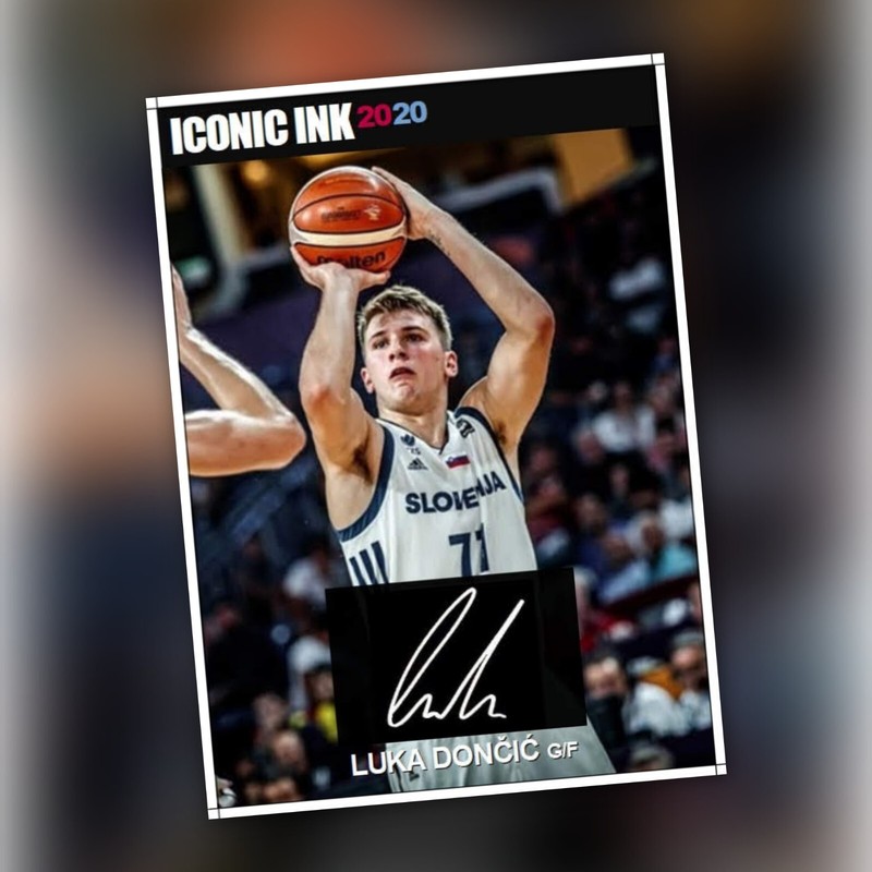Luka DONCIC * Short Print Novelty AUTO* Dallas Mavericks * FREE Shipping!