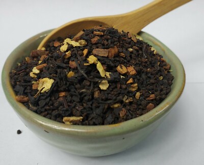 Chai Tea Spiced Black Tea Cinnamon Ginger Cardamom Vanilla
