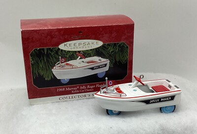 Hallmark Keepsake Ornament 1968 Murray Jolly Roger Flagship Pre-owned IOB