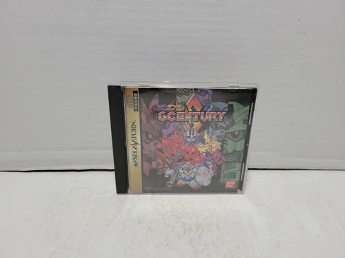 SD Gundam G Century S Sega Saturn Japan Import Complete in Box CIB T-13324G
