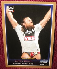 2015 TOPPS WWE ROAD TO WRESTLEMANIA #80 DANIEL BRYAN BRONZE NM-MT+