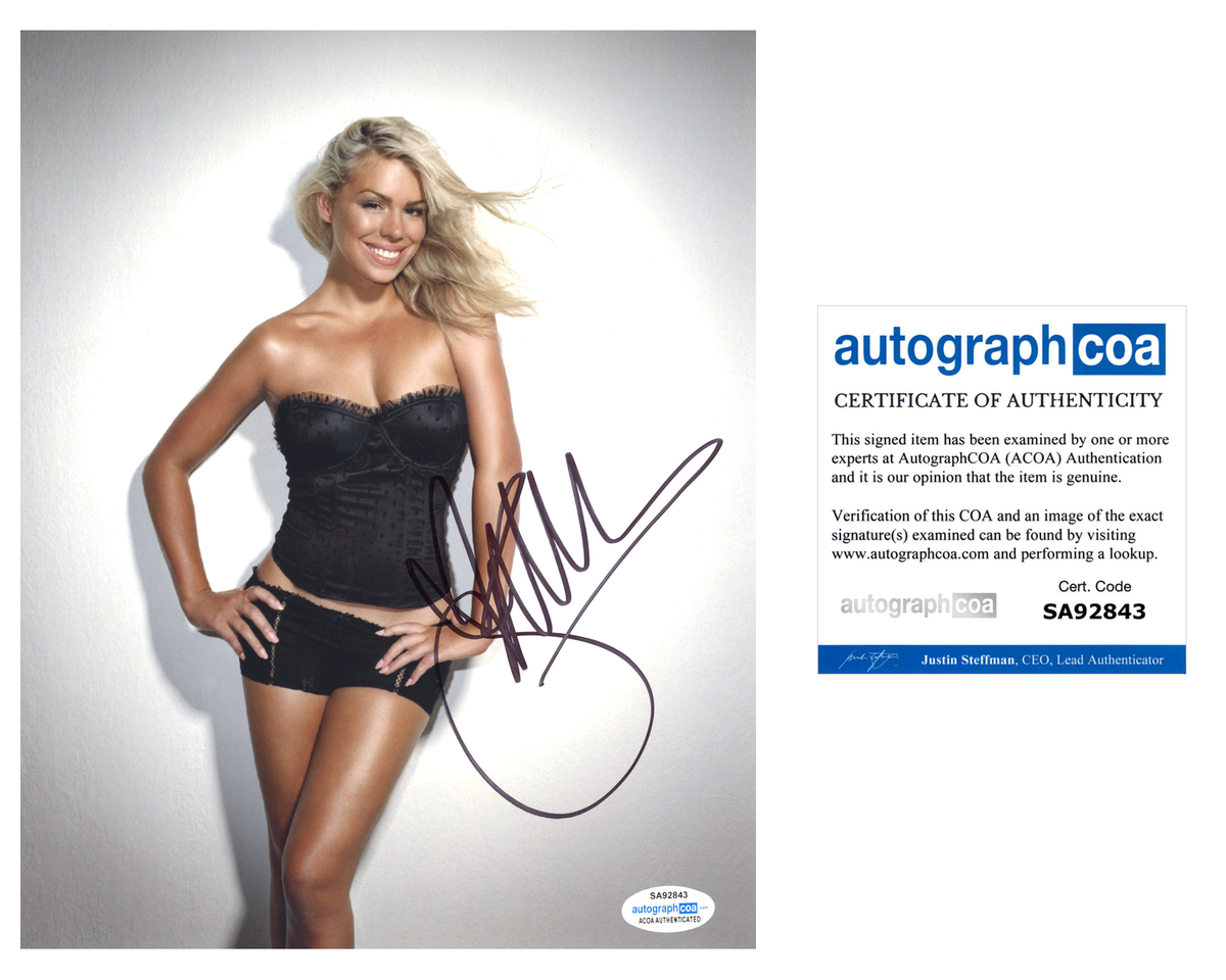 Billie Piper Sexy Doctor Who Autographed Signed 8x10 Photo ACOA | eBay