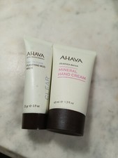 AHAVA Deadsea Water Mineral Hand Cream 1.3oz Time To Clear Purifying Mud Mask