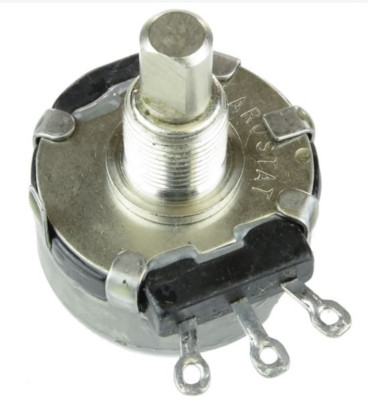 Clarostat 2.5K OHM Linear Taper Potentiometer - 2W Pot Long Life Panel Mount CR