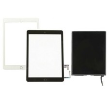 LOT LCD Display Touch Screen Digitizer Home Button For iPad 5th Gen A1822 A1823