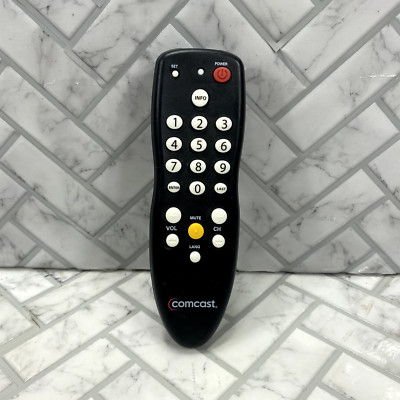 Genuine COMCAST Remote RC2392101/02B Clean Tested & Works SEE VIDEO