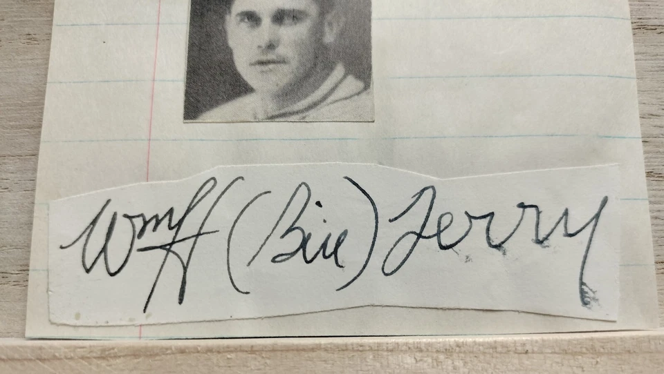 William Harold (Bill) Terry Signed Cut - Image 4 of 4