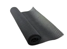 Anti-Slip Mat Grip Non Skid - Shelf and Drawer Liner 12" x 36" Trim to Fit Black