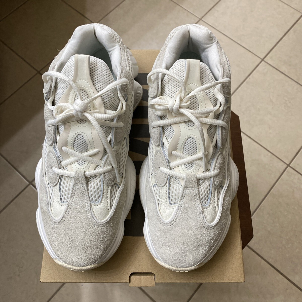 Size 9 - adidas Yeezy 500 2023 Bone White | eBay
