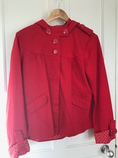 Red Jacket With Hood - Miss Real @ Joy Size 12