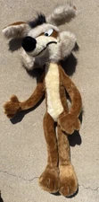 RARE 33” VTG 1987 Wile E. Coyote Warner Bros Mighty Star Plush Stuffed Animal