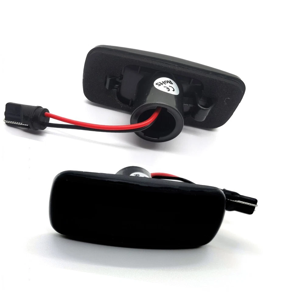 For Jeep Patriot Compass Grand Cherokee Dynamic Smoke Lens LED Side Marker Light Foto 2 de 4