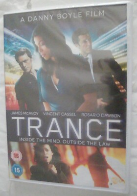 Trance: James McAvoy Brand New Sealed DVD Cert 15 Free UK P&P  5060002837382 UK