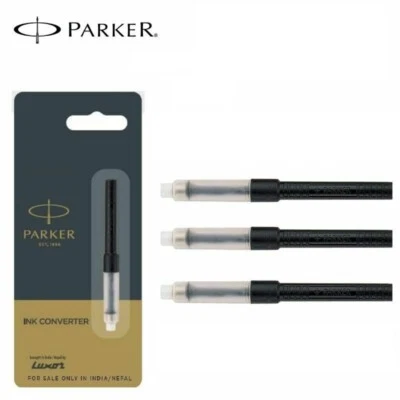 3 x convertisseur d'encre pour stylo plume Parker - cartouche d'encre de remp... - Photo 1/4