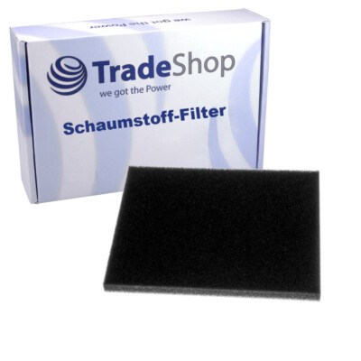 Schaumstoff-Filter 145 x 115mm für viele Philips Performer Expert Staubsauger