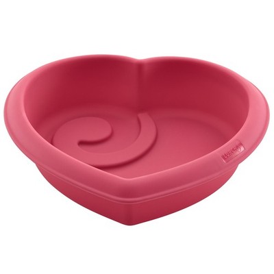 Lurch Flexiform Herz 19 cm cotton candy Kuchform Backform Herzform