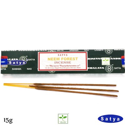 NEEM FOREST von Satya BNG 1 Earth 1x 15g Raumduft RäucherSTÄBCHEN Duftstäbchen