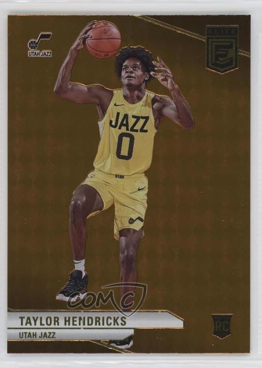 2023-24 Donruss Elite Rookies Orange Taylor Hendricks #216 0l1