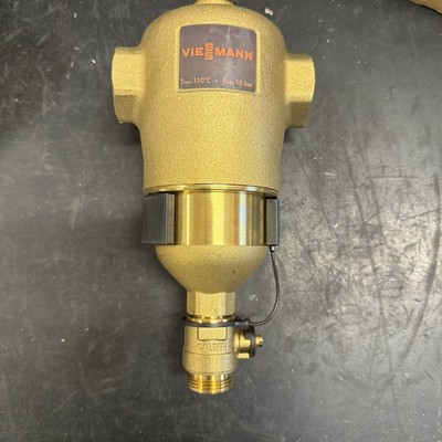 FEMALE-FEMALE MAGNETIC DIRT FILTER FOR 3/4  HEATING SYSTEMS