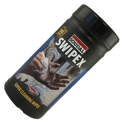 Soudal Swipex Reinigungstücher, 100 Tücher, Wischtücher für Silikon Bauschaum