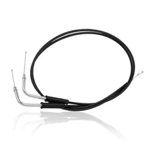  Motorcycle Throttle Cable Braided Wire Kit Stainless Steel 59" 150cm 59 inches