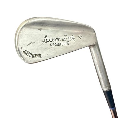 Lawson Little Wright & Ditson 3 Iron 38.75  RH Steel Shaft Leather Grooved Grip