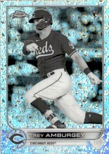Trey Amburgey 2022 Topps Mini Diamond Chrome Refractor #61
