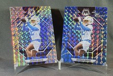 Derius Davis RC Set Chargers Panini Mosaic Silver And Blue Mint Cards