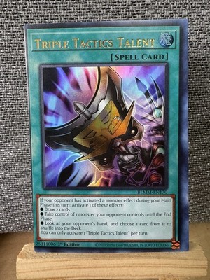 MISCUT ERROR Triple Tactics Talent BLMM-EN170 Spell 1st Edition