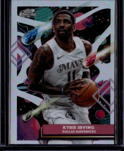 2025-26 Topps Chrome Cosmic #158 Kyrie Irving Refractors