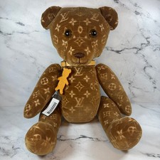 Louis Vuitton Teddy Bear Monogram Doudou Plush Velour 2005 RARE Numbered 012/500
