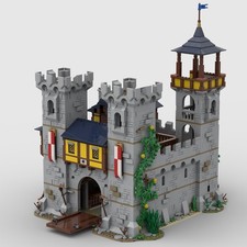 Compatible Modular Castle Fortress Model Building Toys Set for Collection
