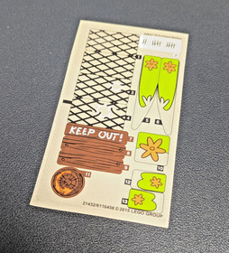 New Lego Scooby-Doo 75903 Haunted Lighthouse **STICKER SHEET** Authentic