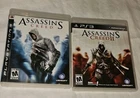 Assassin's Creed I + II  PlayStation 3 PS3 - Complete w/ Manual