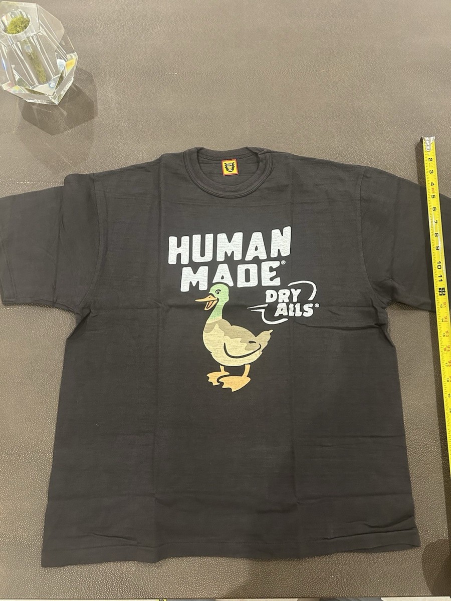 HUMAN MADE DRY ALLS Tシャツ ブラック　3XL Human Made Dry Alls Black Tee with Duck Graphic 2XL | eBay