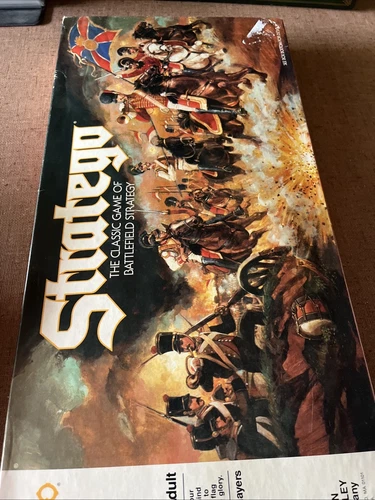 Milton Bradley Stratego 1986 Board Game Nice Complete Clean Excellent