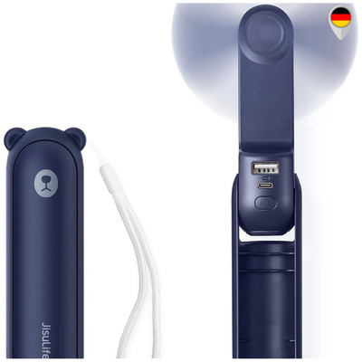 JISULIFE USB Handventilator 3-in-1 Wiederaufladbar 19